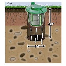 Doggie Dooley 2000 Hondenpoepverwerker tot 2 honden