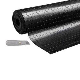 Hotec Rubber noppenmat op maat gesneden